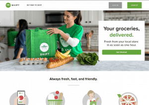 grocery delivery app and website; shipt grocery delivery service