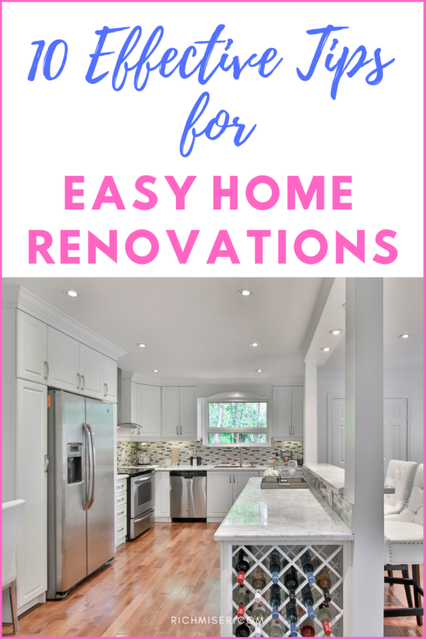 10 Effective Tips for Easy Home Renovations