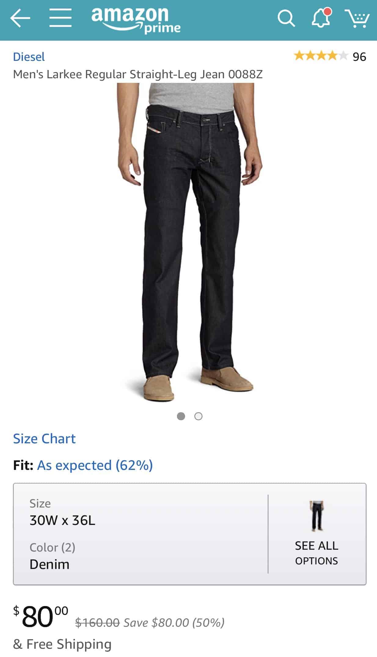 Best place to buy jeans online Amazon