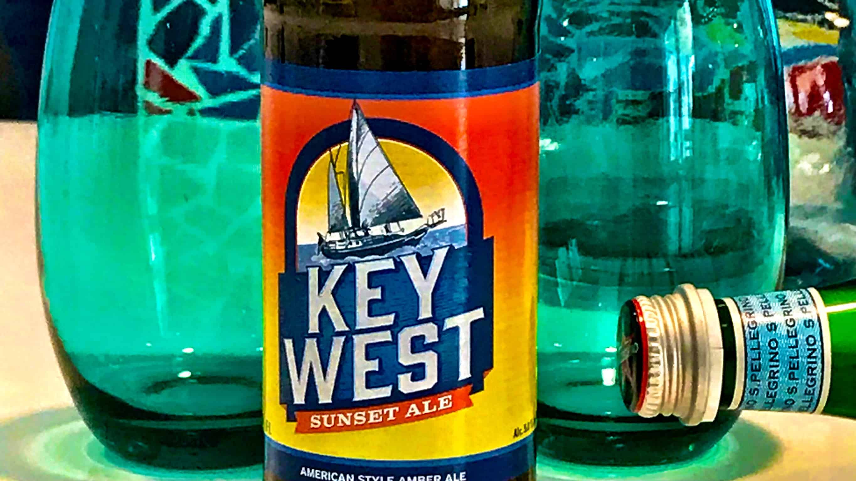 Caveman Beer Reviews Key West Sunset Ale, from the Conch Republic