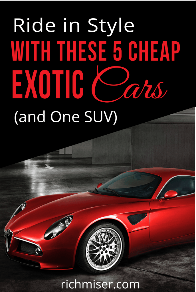 5 Cheap Exotic Cars (and One SUV)