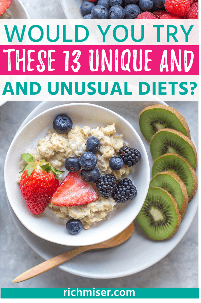 Would You Try These 13 Unique and Unusual Diets?