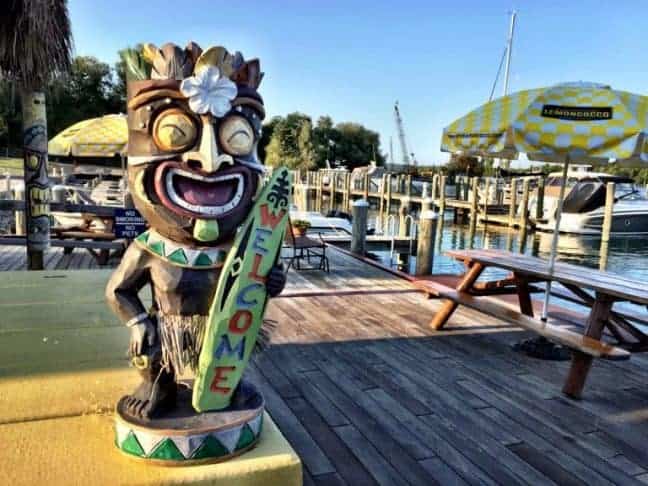 Tiki time at the Landing!