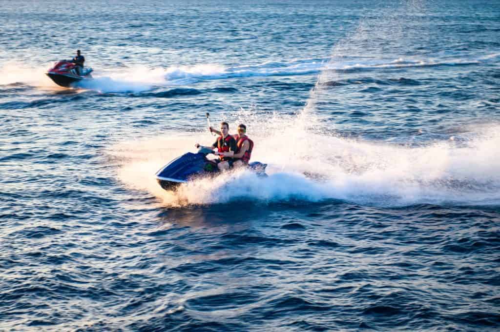 jet ski water activities