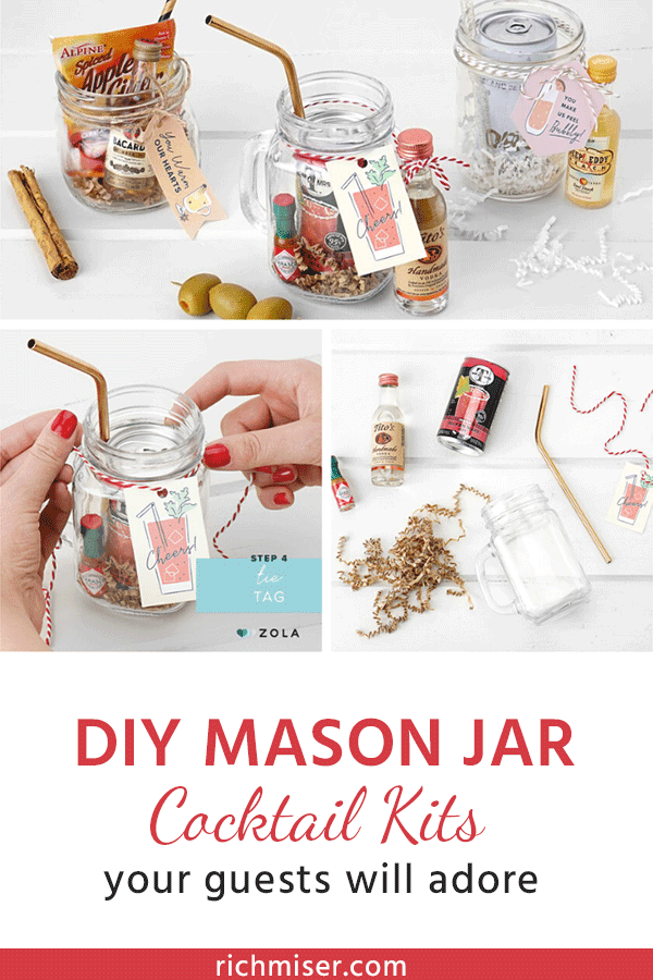 DIY Mason Jar Cocktail Kits Your Guests Will Adore