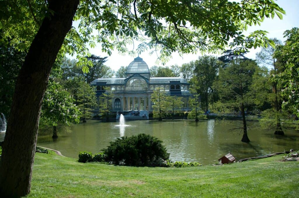 Parque del Retiro in Madrid's Barrio de Salamanca